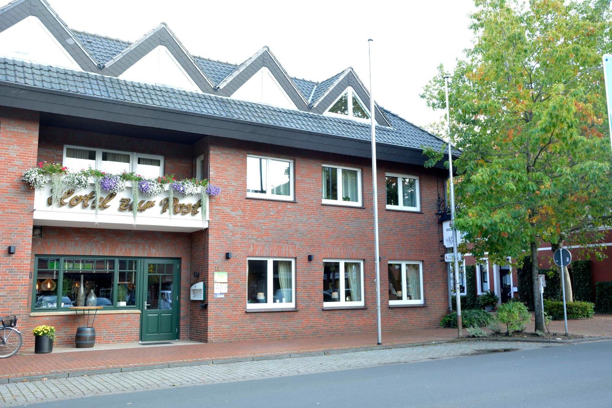 Hotel Restaurant Zur Post Holdorf Exterior foto